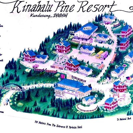Kinabalu Pine Resort Kampong Kundassan Exteriör bild