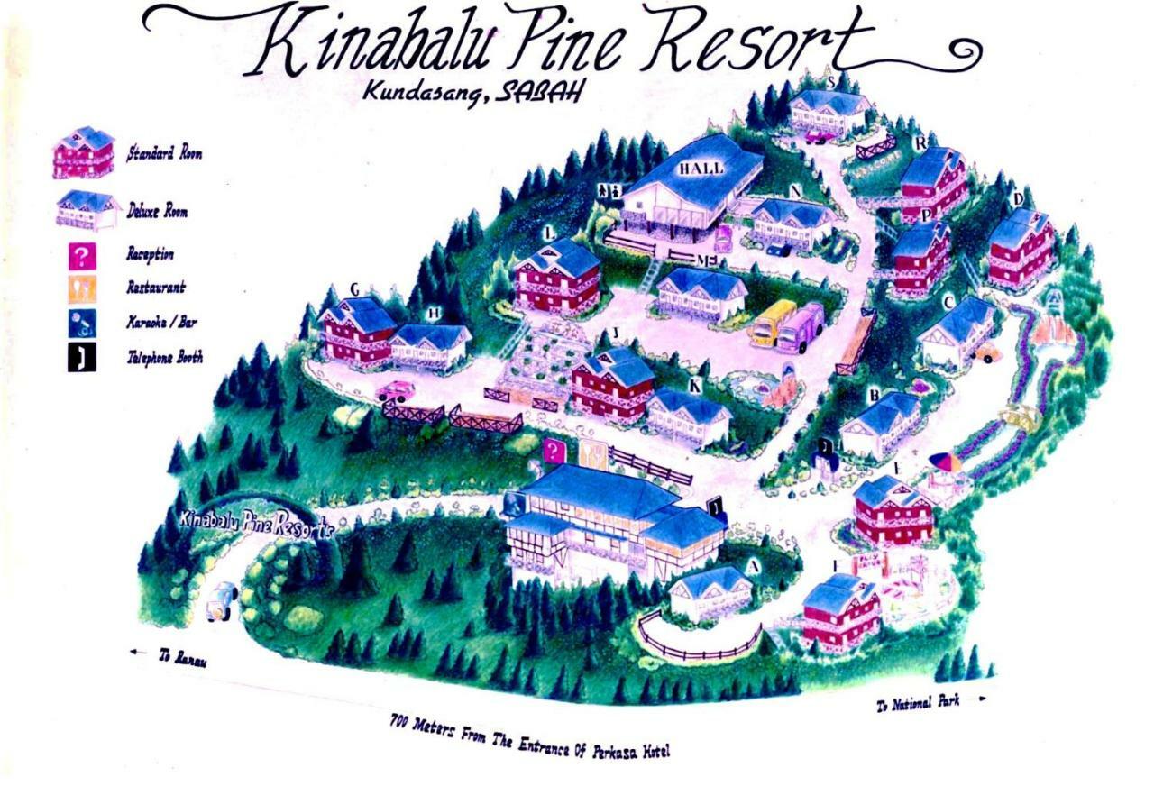 Kinabalu Pine Resort Kampong Kundassan Exteriör bild